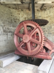 The grinding wheel at Betty's Hope
